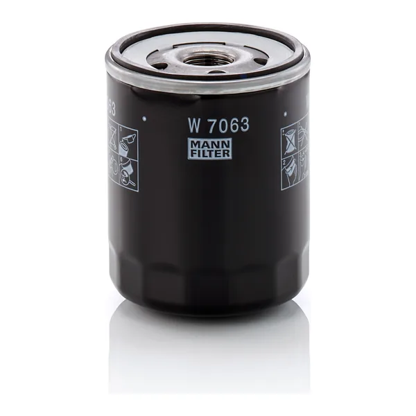 MANN-FILTER W7063 Yağ Filtresi