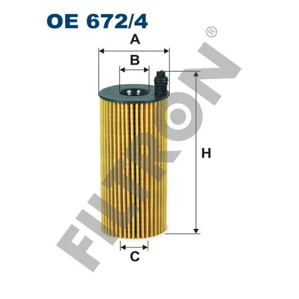 FILTRON OE672/4 Yağ Filtresi